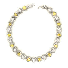 Silver 925 14K 18K Gold Fashion Tennis Bracelet Jewelry